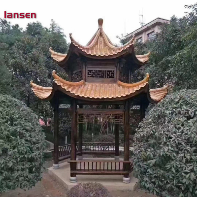 古建六角亭子按圖紙報(bào)價(jià) 園林景觀(guān)亭子 涼亭工程合作 上門(mén)測(cè)量尺寸