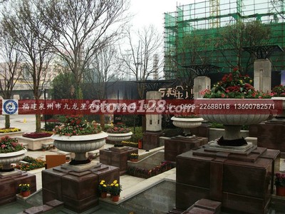 供應石花盆、石花缽、花崗巖花盆——助力園林綠化工程